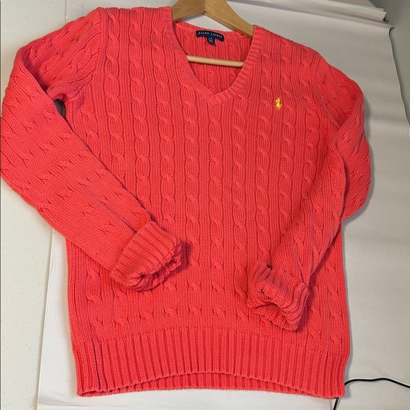 Ralph Lauren Coastal Cotton Cable Knit Sweater - Picture 11 of 11